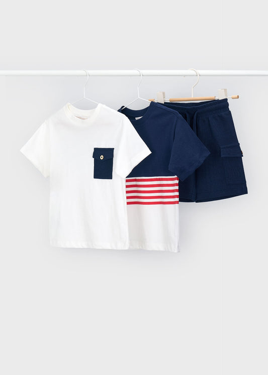 3-teiliges Strickset für Jungen