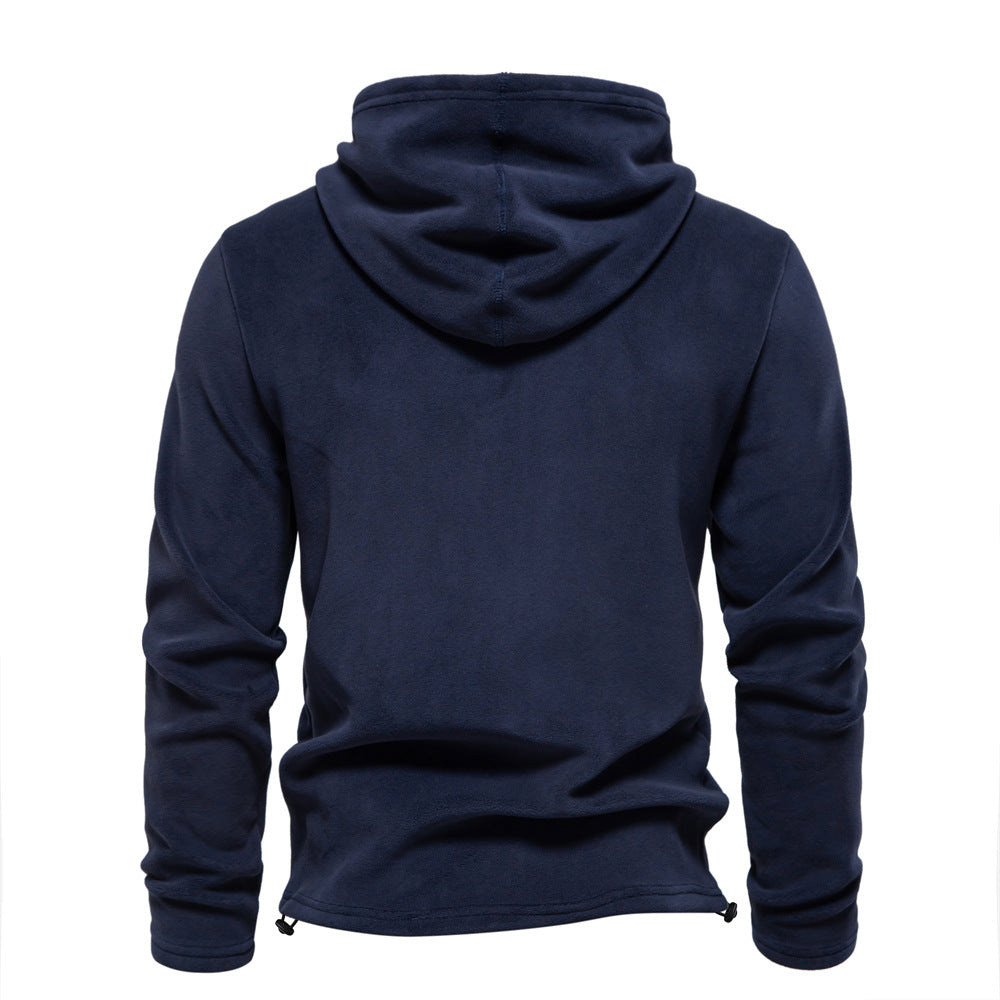 Kapuzenpullover für Herren mit Tunnelzug