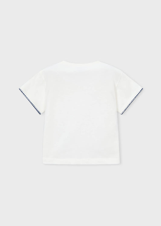 Mädchen-T-Shirt mit Applikation