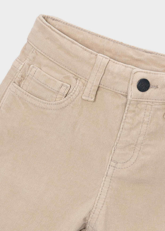 Basic corduroy trousers for boys