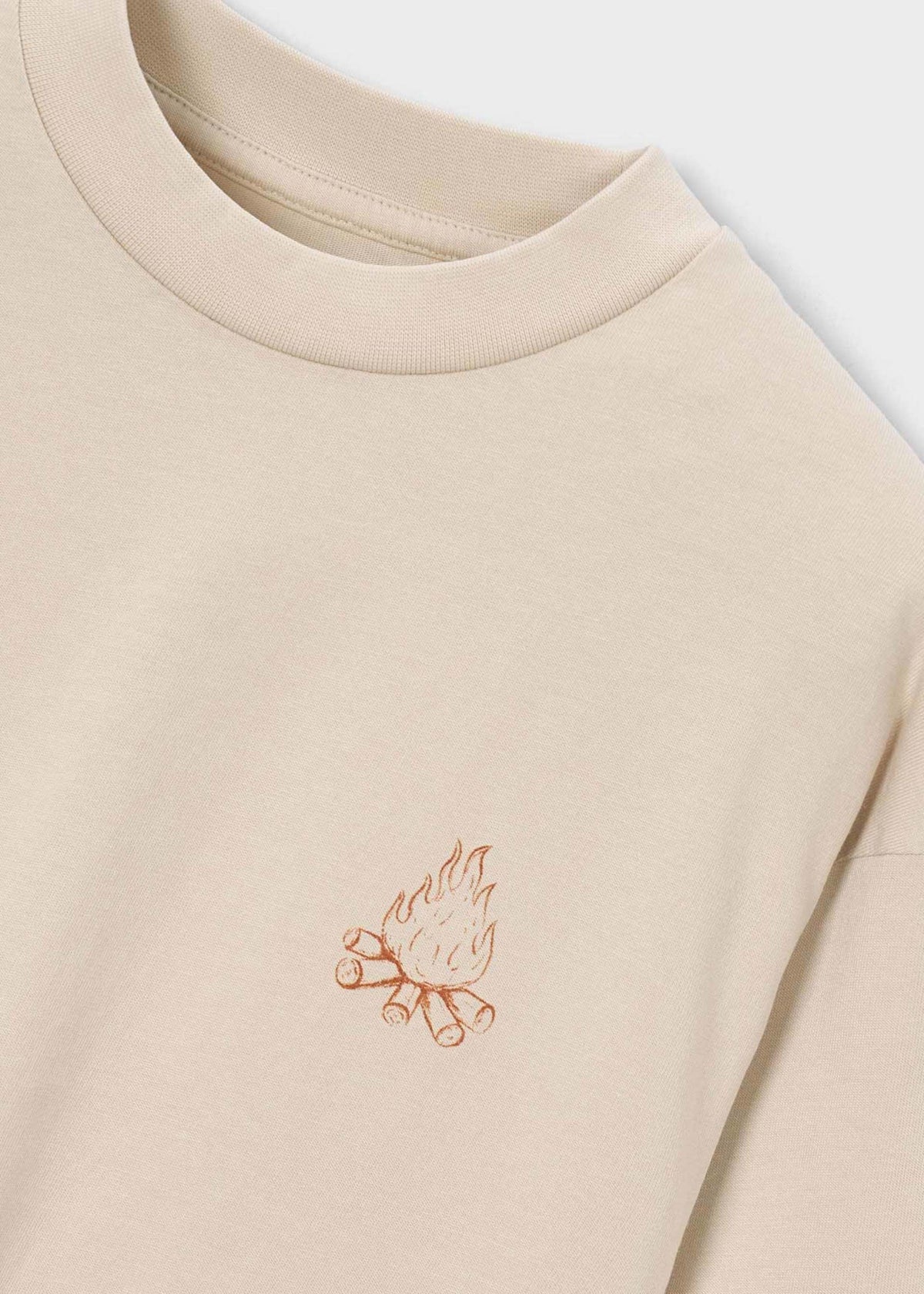 Boston Kids T-Shirt mit Rückenaufdruck