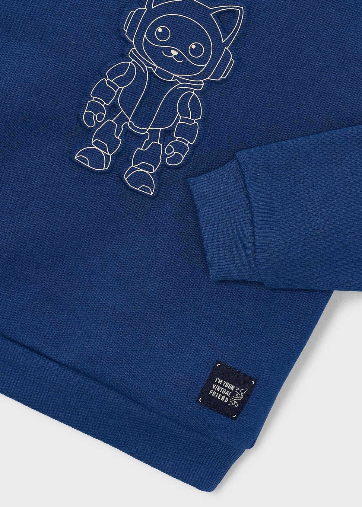 Jungen-Pullover mit Prägung