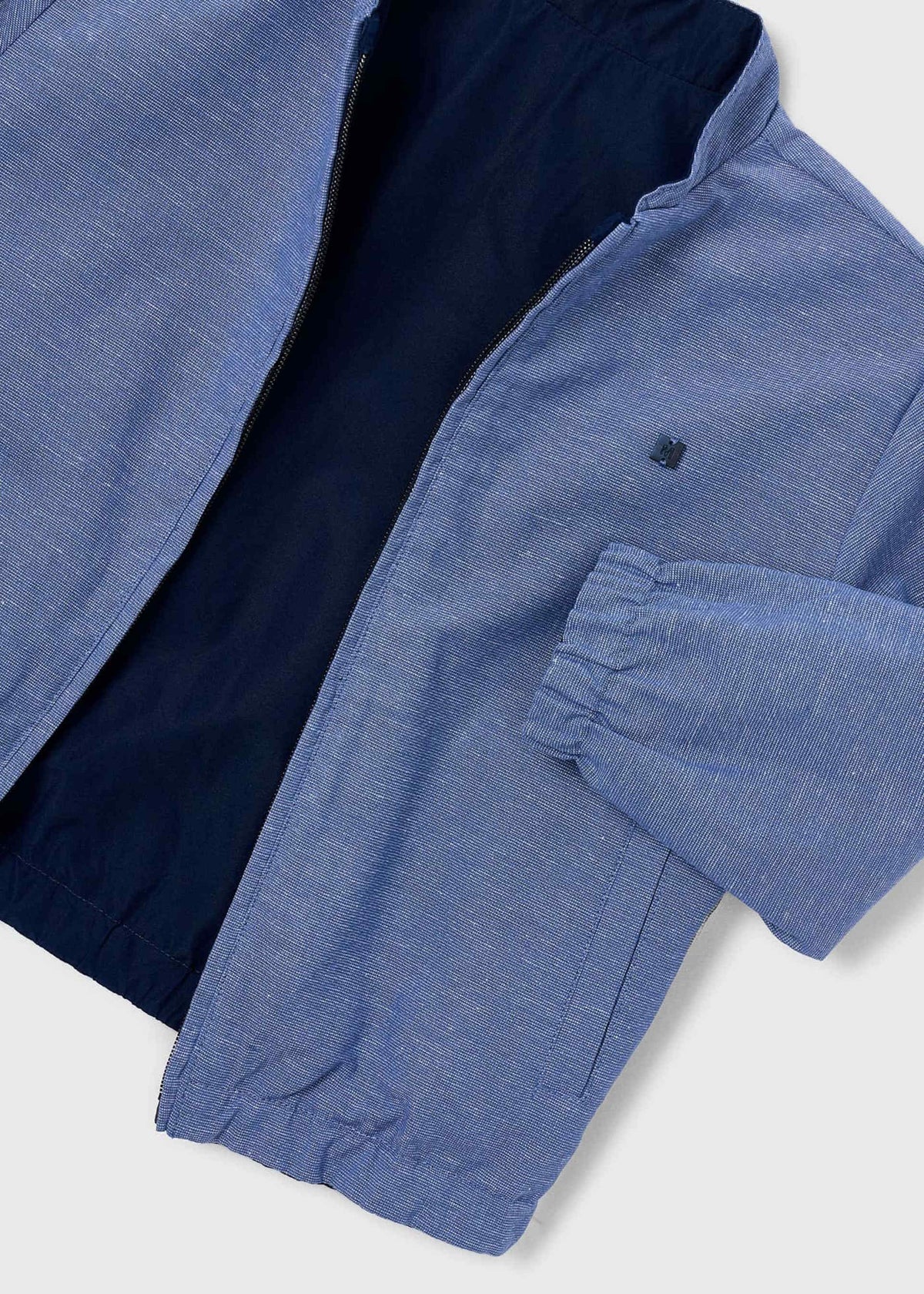Wendbare Leinen-Windjacke für Jungen