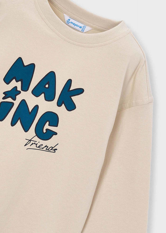 Boy Making T-Shirt
