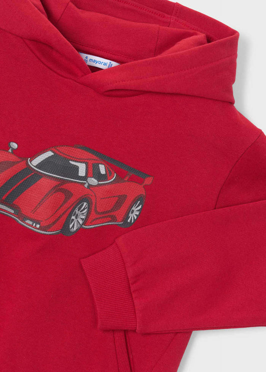 Boys' embossed sweatshirt