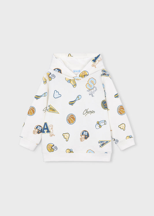 Boys' printed sweatshirt