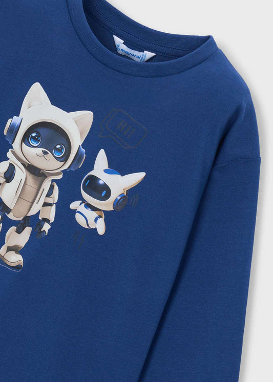 Boys' robot T-shirt