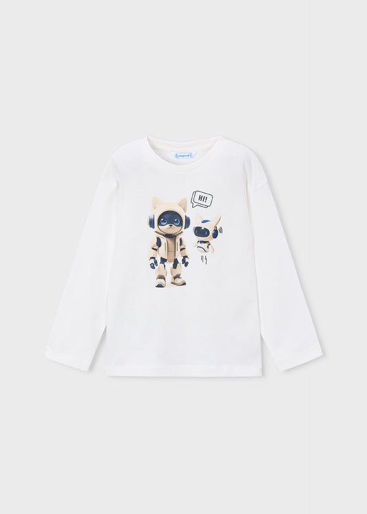 Boys' robot T-shirt