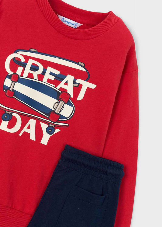 Boys' skate tracksuit