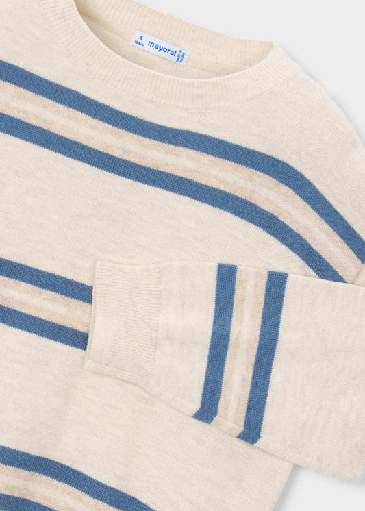 Gestreifter Pullover für Jungen