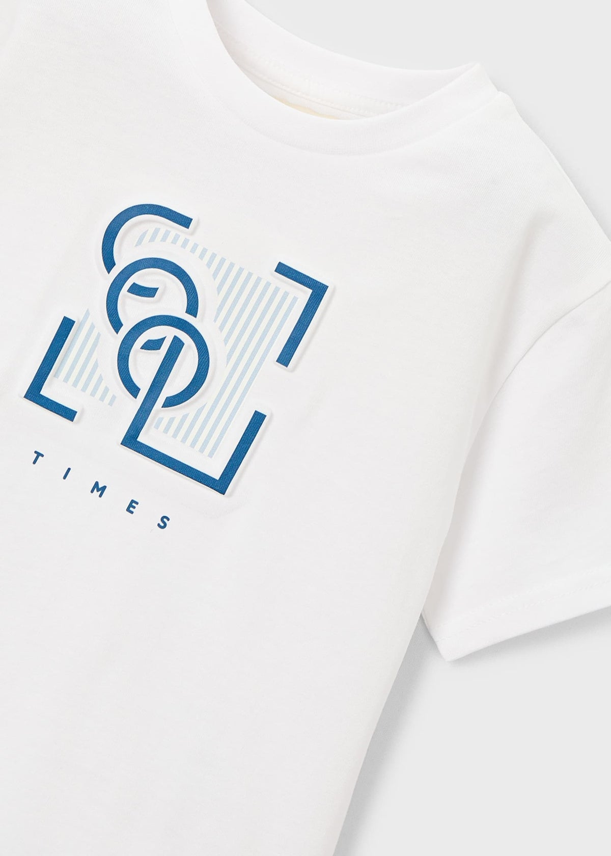 Jungen-T-Shirt mit Prägung