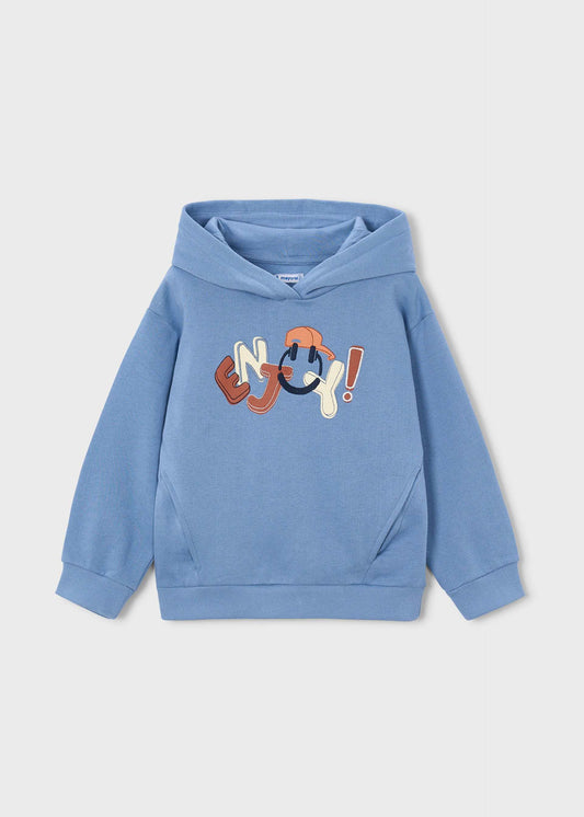 Embroidered boys' sweatshirt