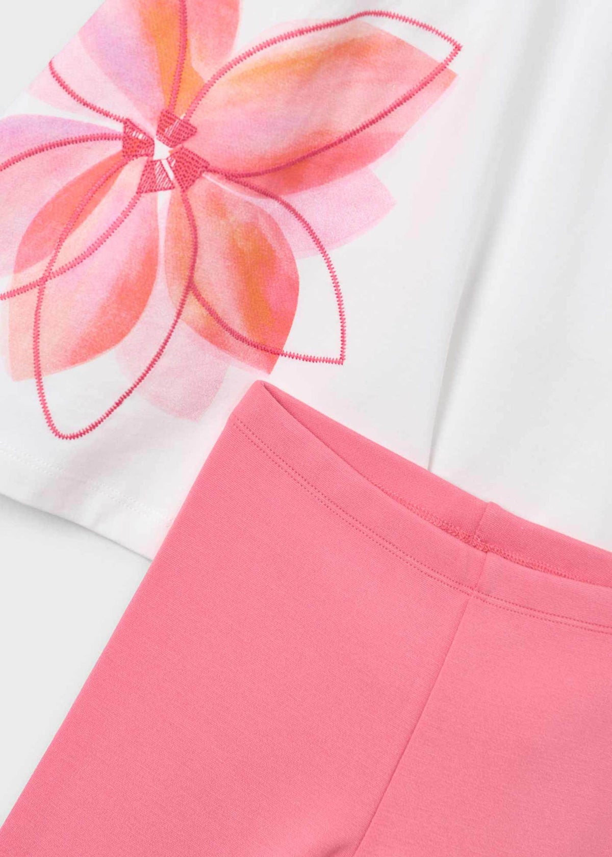 Blumen-Leggings-Set für Mädchen