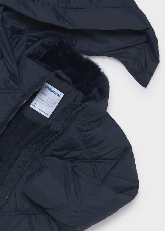 Girl basic school coat
