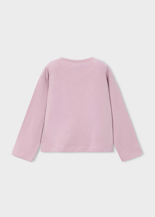 Besticktes T-Shirt für Mädchen