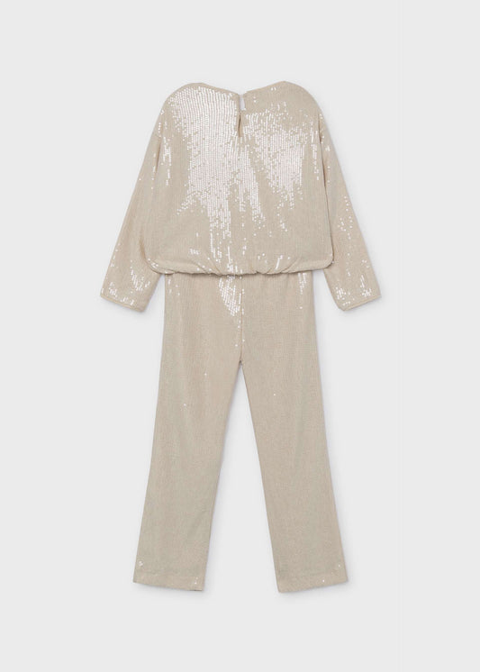 Girl sequin pants and blouse set