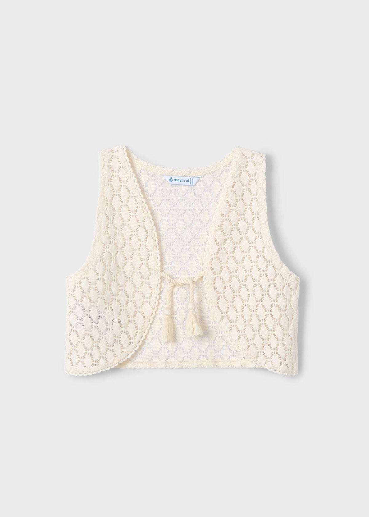 Girl t-shirt with waistcoat