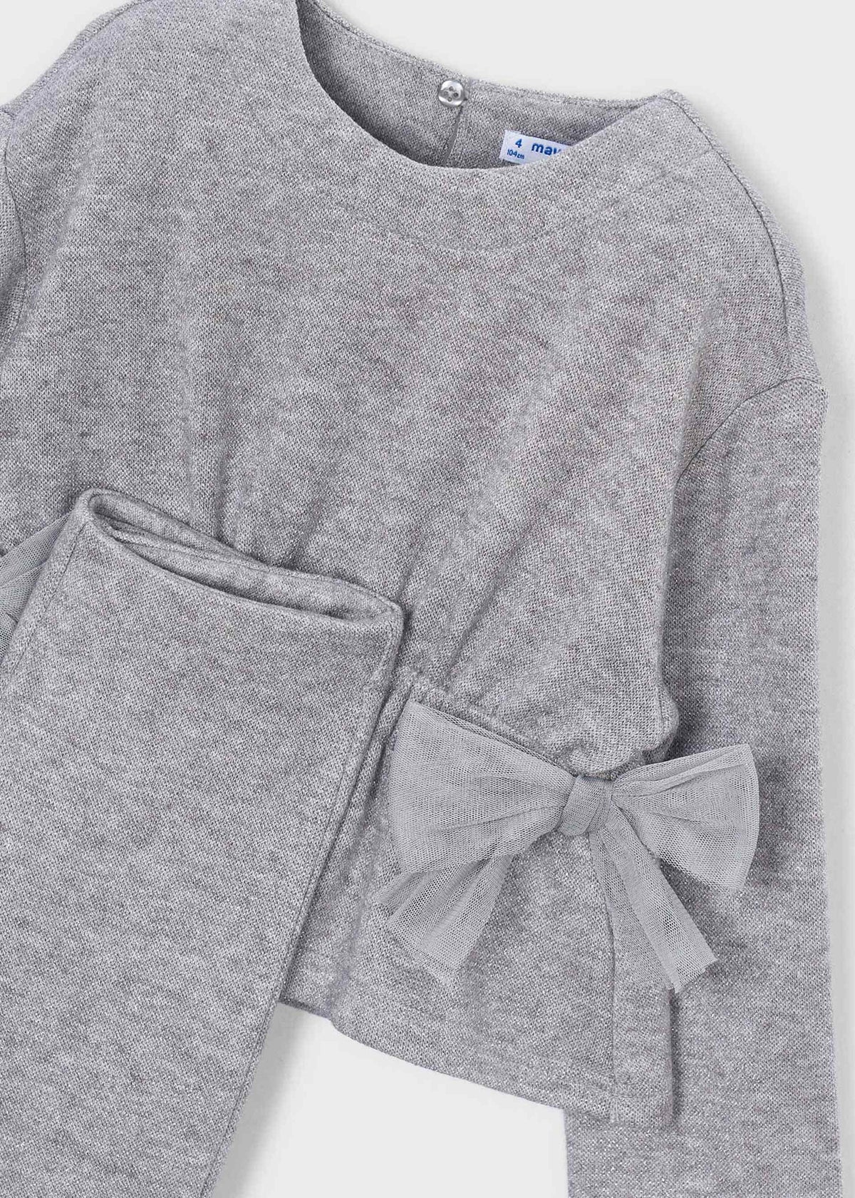 Girl trousers and jumper bows set