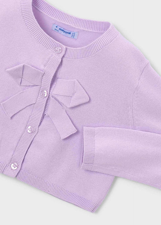 Girls basic knitted cardigan