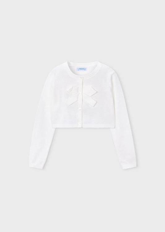 Girls basic knitted cardigan
