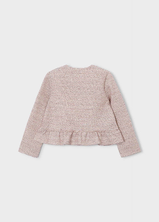 Mädchenjacke mit Schleife