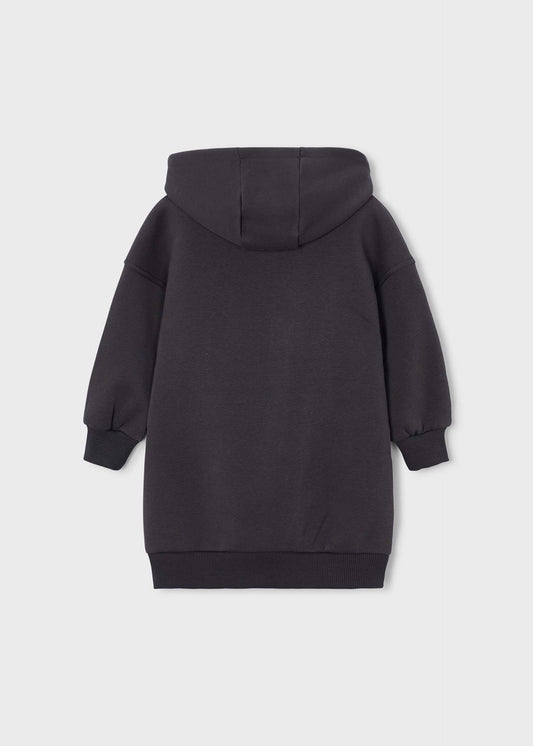 Girls' hooded sweatshirt dress