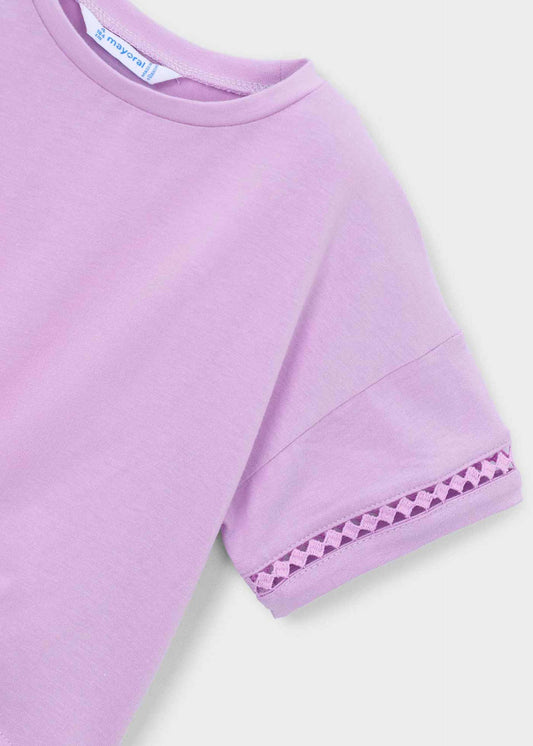 Geknotetes T-Shirt für Mädchen