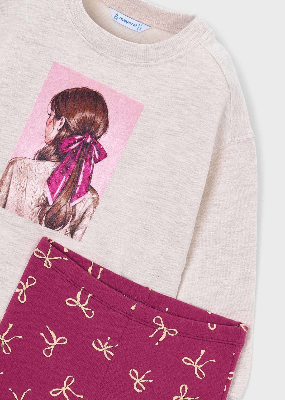 Set aus Leggings und Sweatshirt für Mädchen