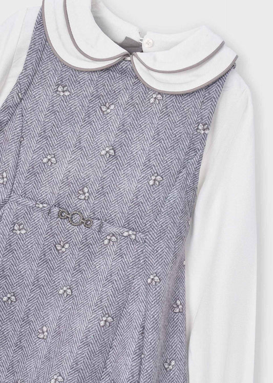 Girls' pinafore dress
