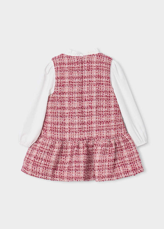 Girls' pinafore dress