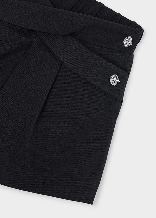 Girls' pleated skirt-trousers