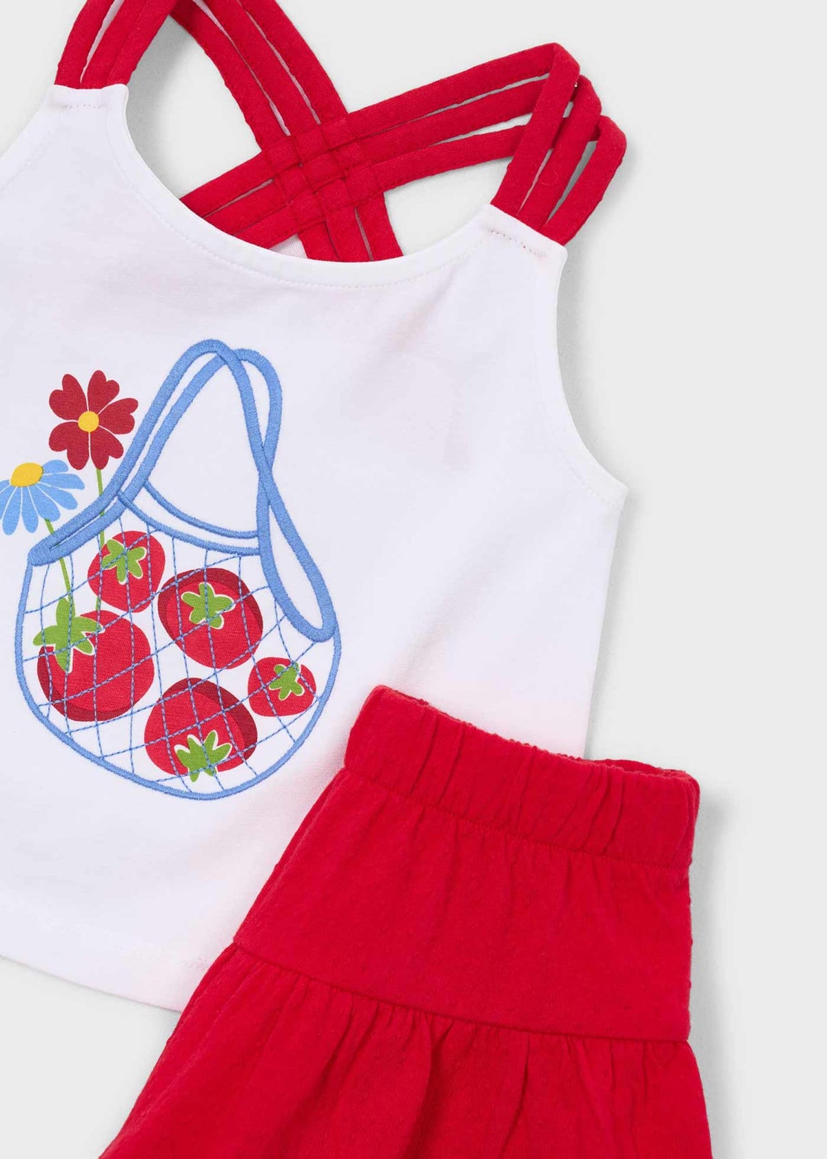 Girls' shorts and T-shirt set