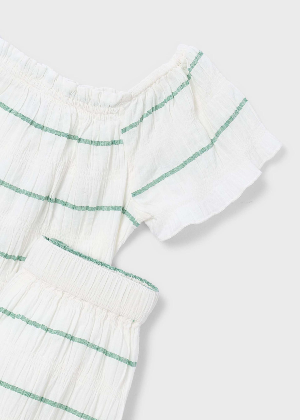 Set aus gestreifter Hose und Oberteil für Mädchen