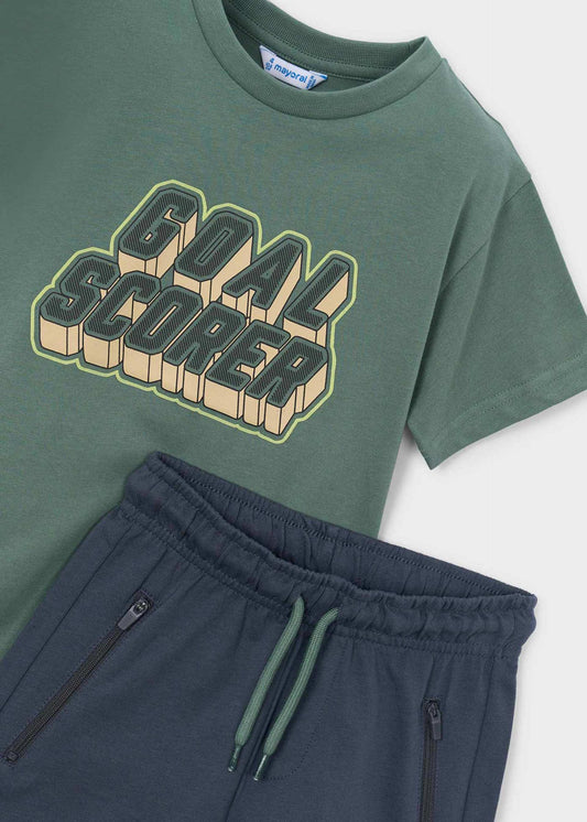 Knit Set boy with letters