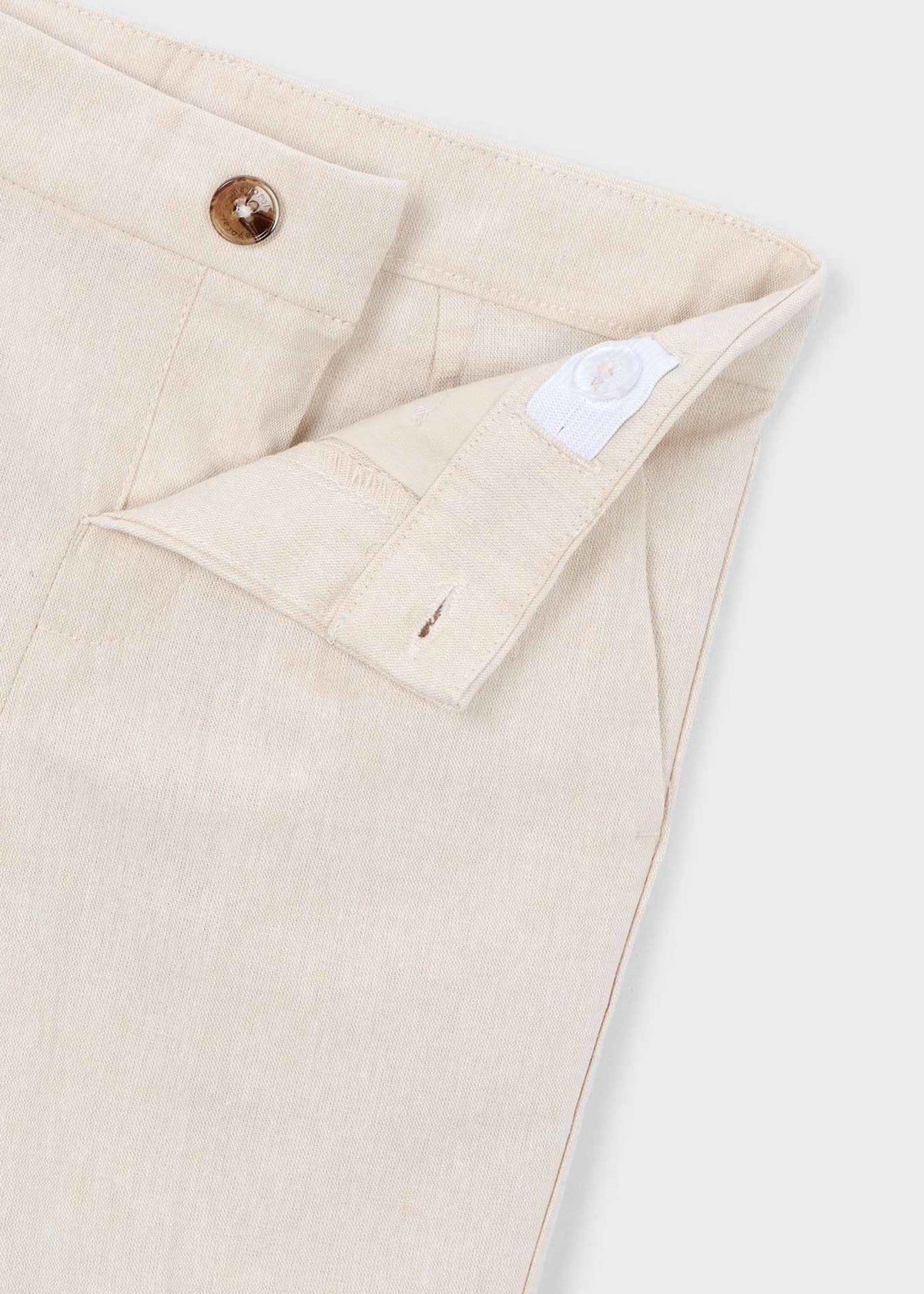 Linen Bermuda shorts for boys
