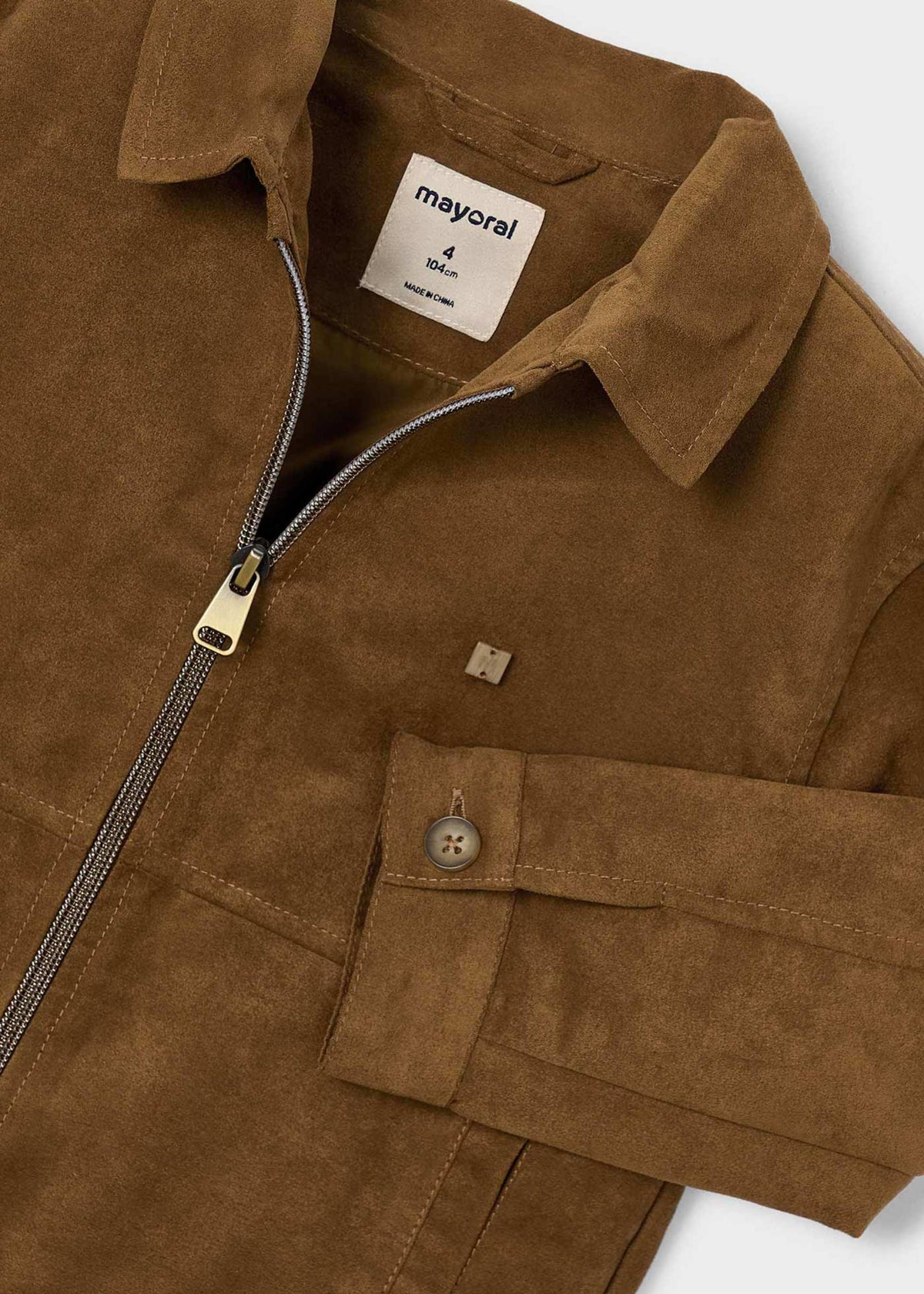Suede jacket boy