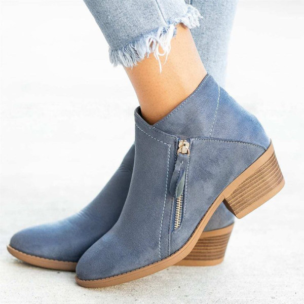 Damen-Lederstiefel