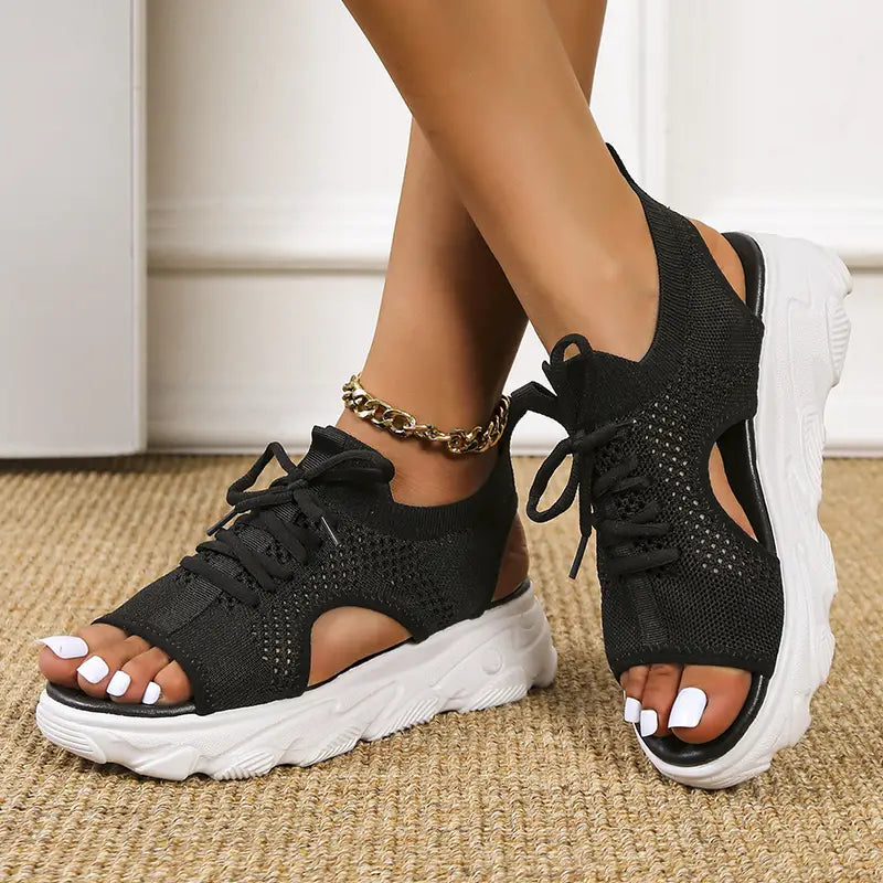🔥LETZTER TAG 60% RABATT🔥-DAMEN-WEDGES-SANDALEN