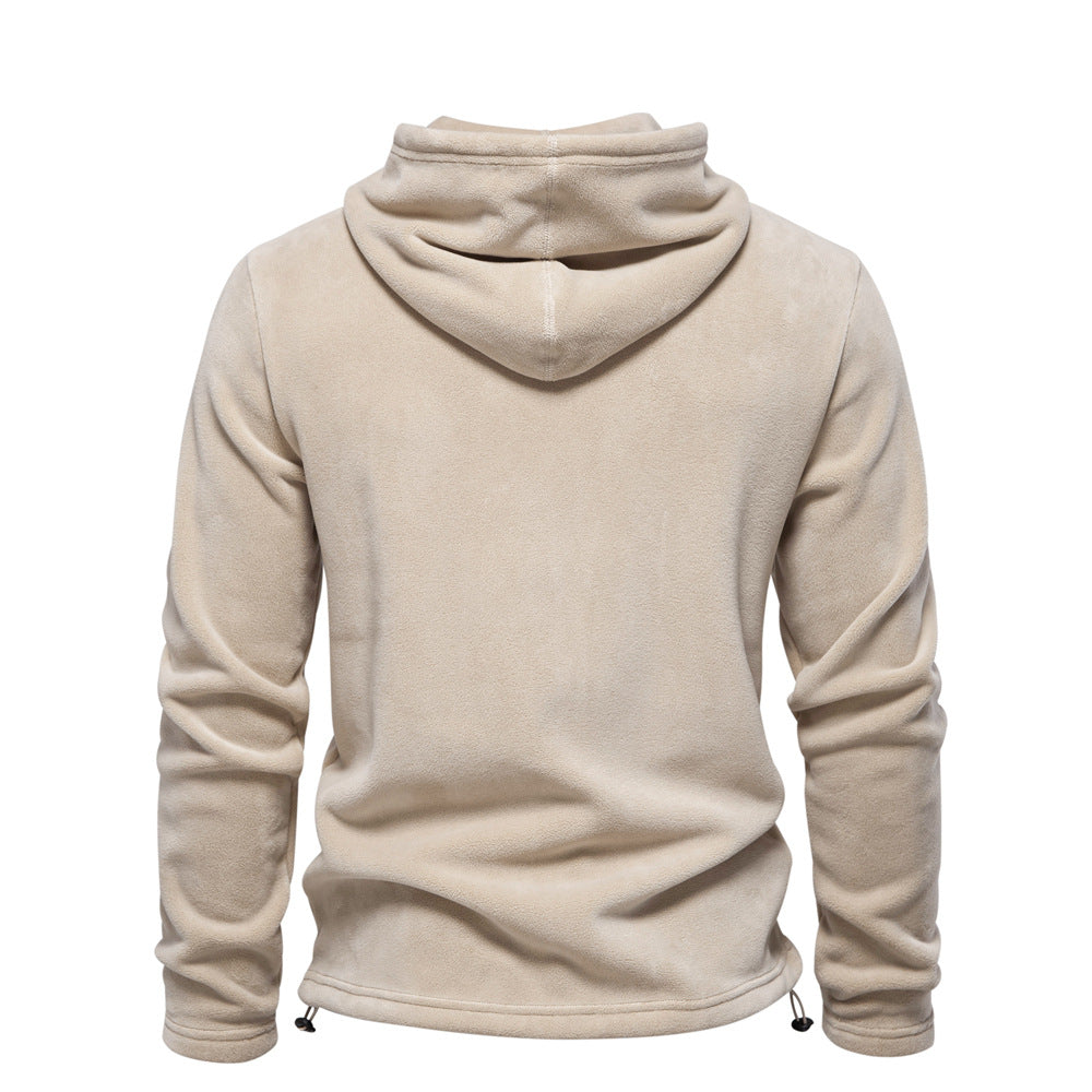 Kapuzenpullover für Herren mit Tunnelzug
