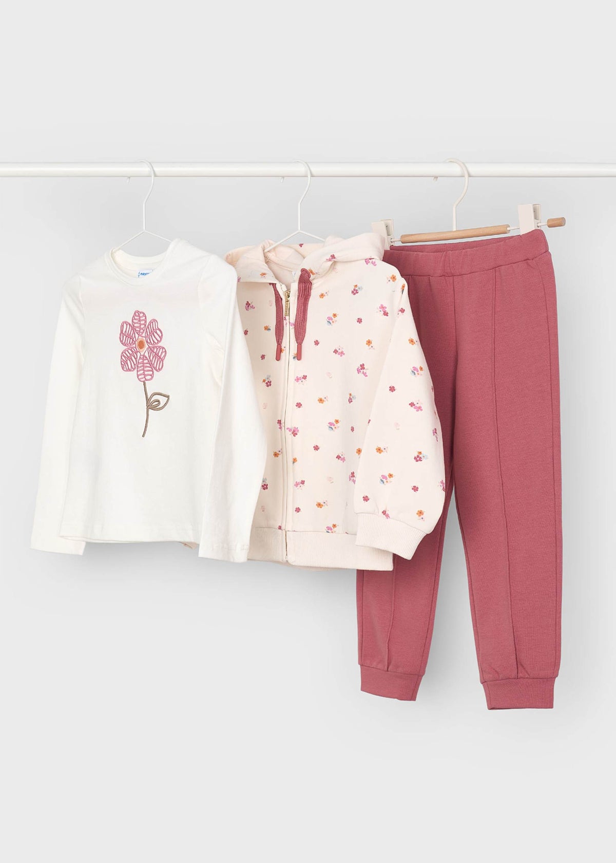 3-piece tracksuit for girls