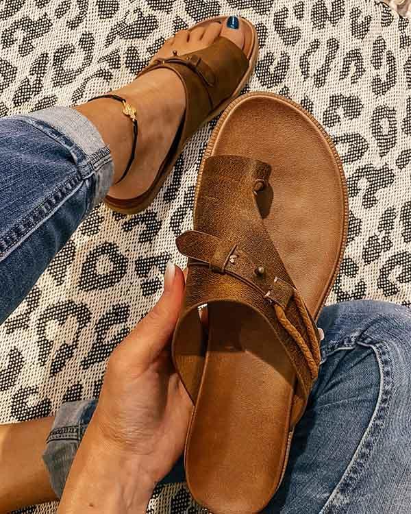 💥Letzter Tag Aktion 60% RABATT💥 - Orthopädische Sommersandalen mit weichem Fußbett