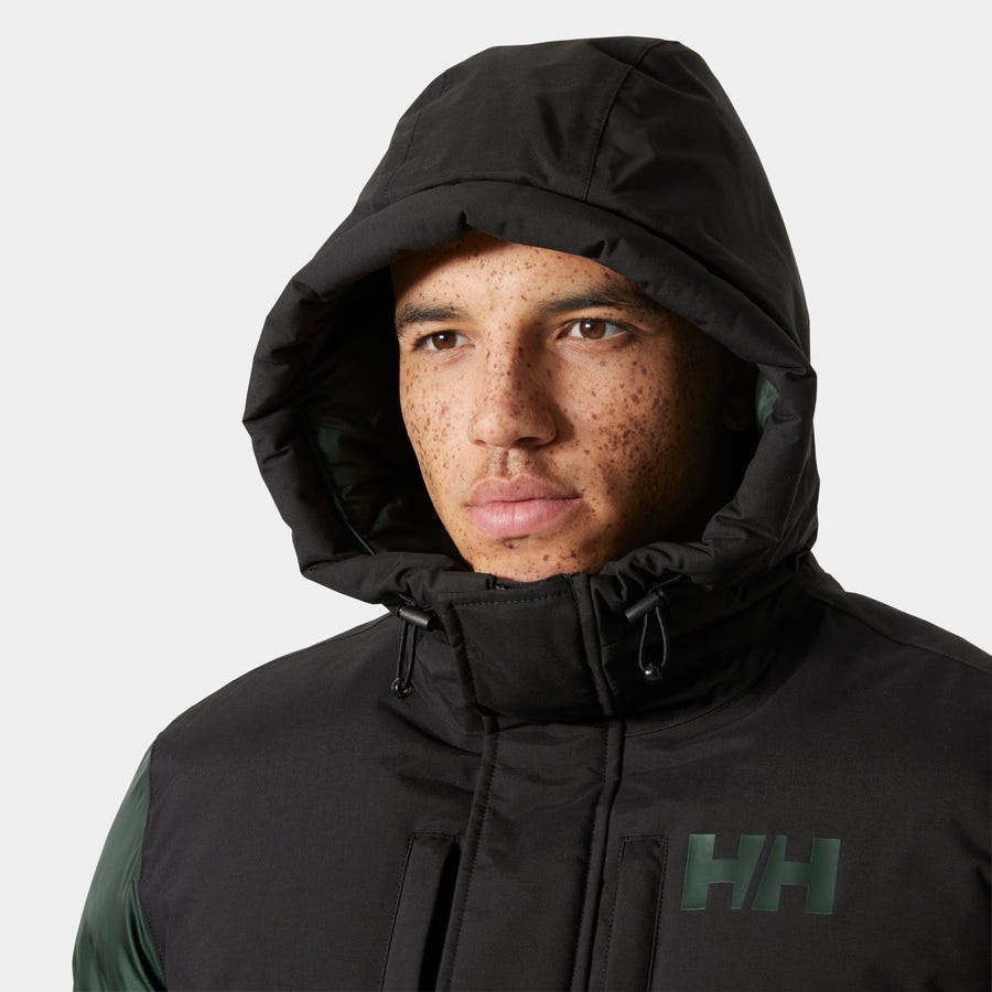 Men's Active Puffy Long Jacket