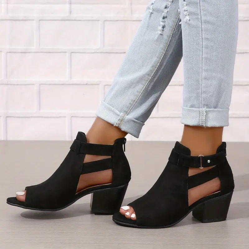 🔥Letzter Tag Aktion 50% RABATT - Neue orthopädische Leder-High-Heel-Schuhe für Damen 2024