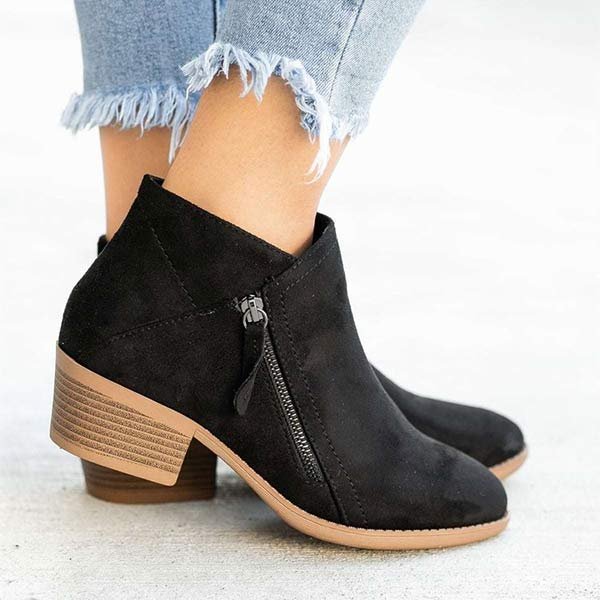 Damen-Lederstiefel