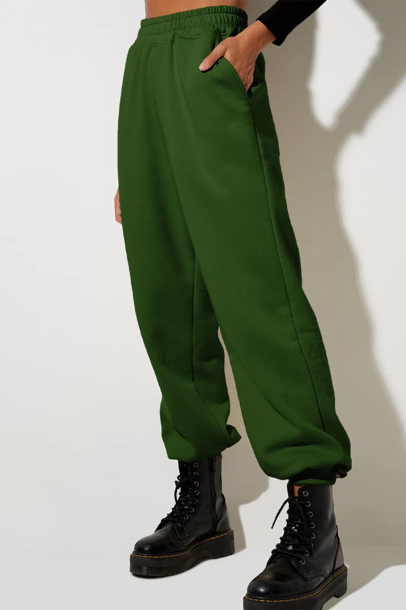 ✨Letzter Tag 69% RABATT✨Damen High Waist Baggy Sweatpants, lässige Jogger mit Taschen