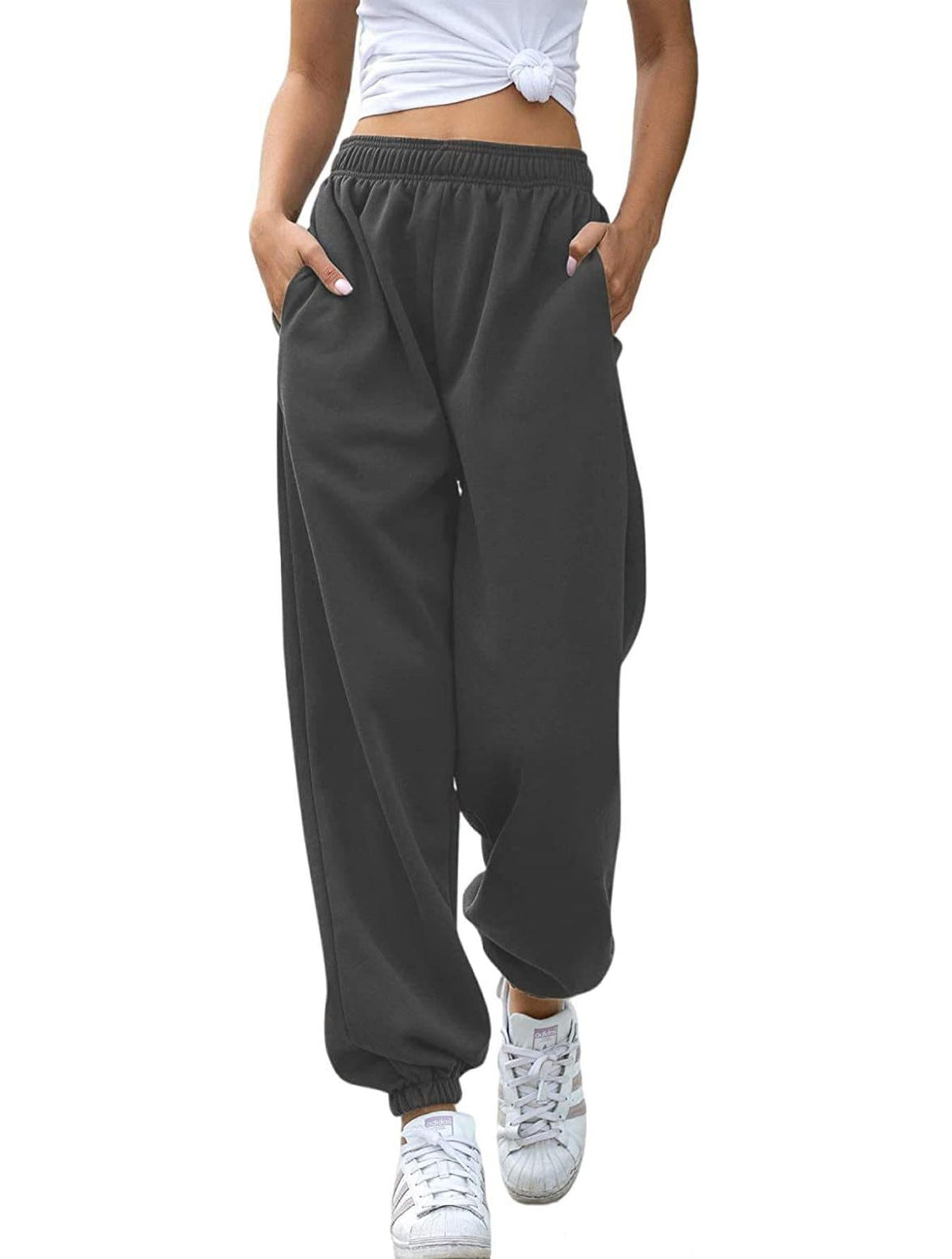 ✨Damen High Waist Jogginghose Trainingshose Active Jogger Hose
