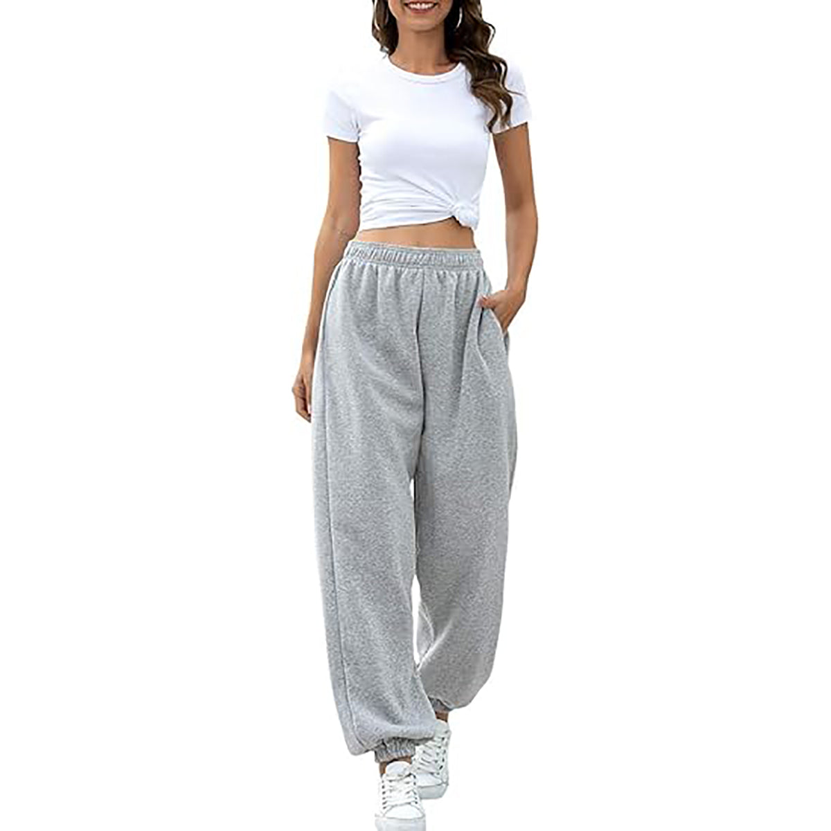 ✨Damen High Waist Jogginghose Trainingshose Active Jogger Hose