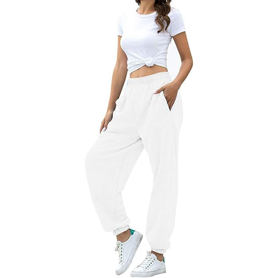 ✨Damen High Waist Jogginghose Trainingshose Active Jogger Hose