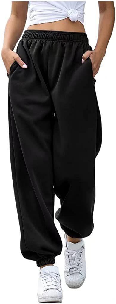 ✨Damen High Waist Jogginghose Trainingshose Active Jogger Hose