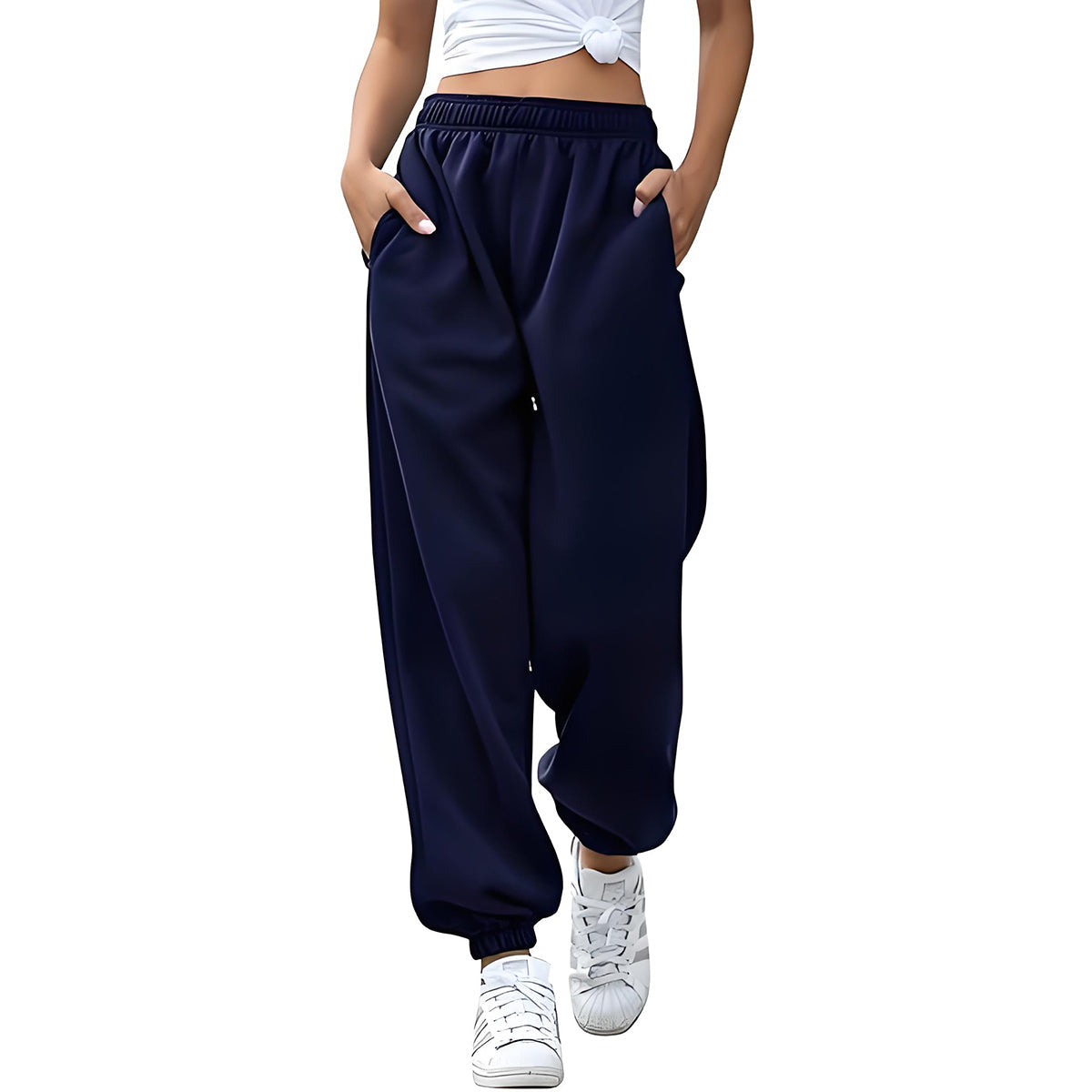 ✨Damen High Waist Jogginghose Trainingshose Active Jogger Hose